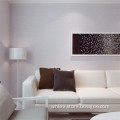 Relief texture silvery lobby wallpaper design